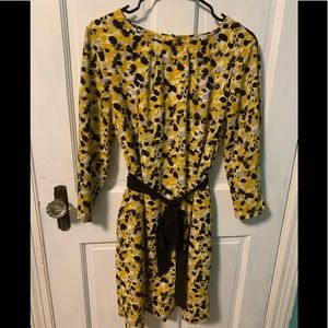 Sz 12 H&M 3/4 sleeve print dress! Fit like M/L